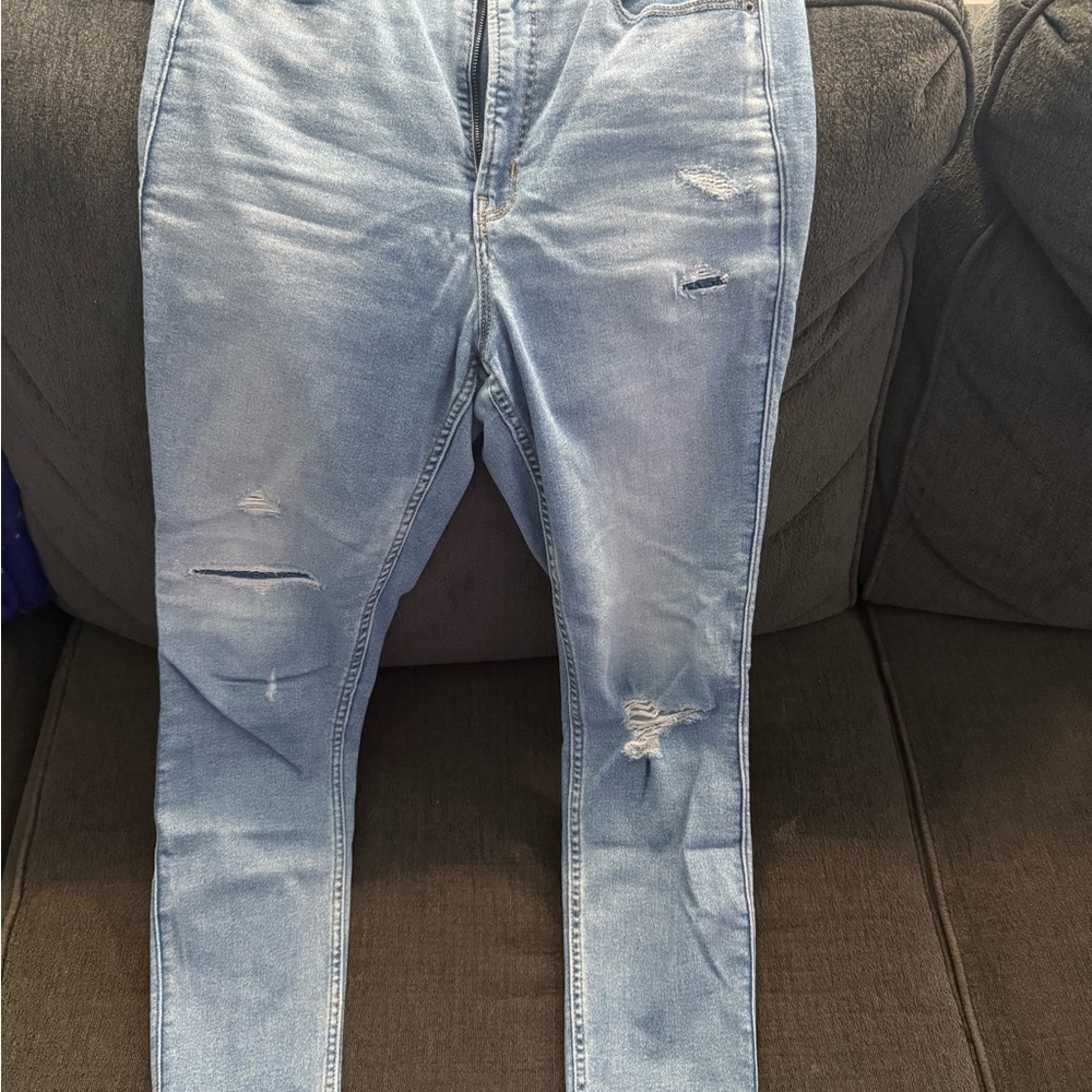 Old Navy Medium Blue Rockstar Skinny Jeans